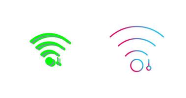 Unique WiFi Sign Icon Design vector