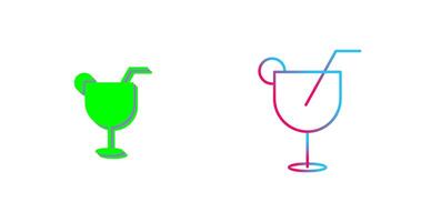 Unique Drinks Icon Design vector