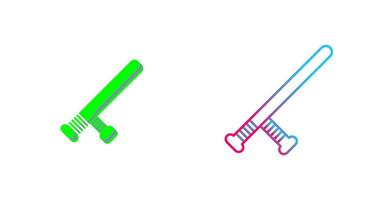 Baton Icon Design vector