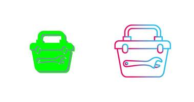 Toolbox Icon Design vector