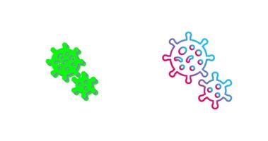 Virus Icon Design vector