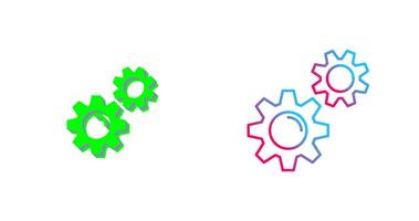 Gears Icon Design vector
