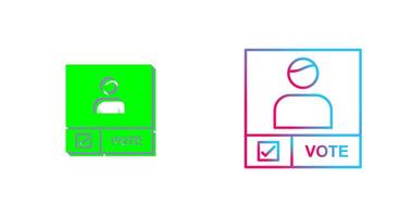Candidate Banner Icon Design vector