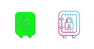 Safe Box Icon Design vector