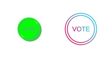 Vote Link Icon Design vector