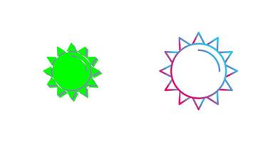Sun Icon Design vector