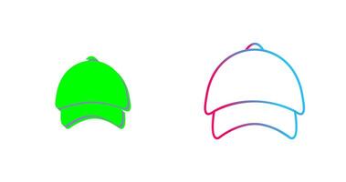 diseño de icono de gorra vector