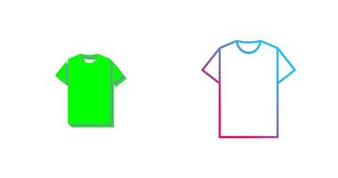 Plain T Shirt Icon Design vector