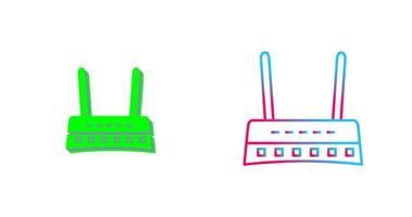 Router Icon Design vector
