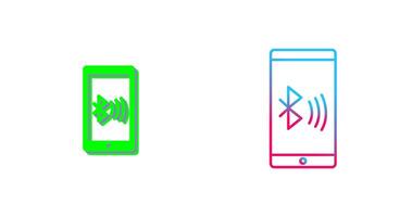 Connected Device Icon Design vector