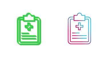 Prescription Icon Design vector