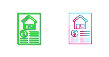 Document Icon Design vector