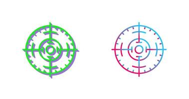 Target Icon Design vector