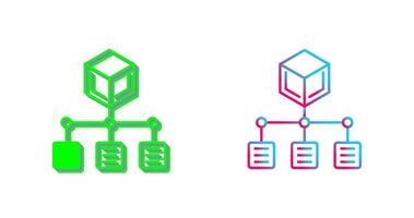 Distribution Icon Design vector