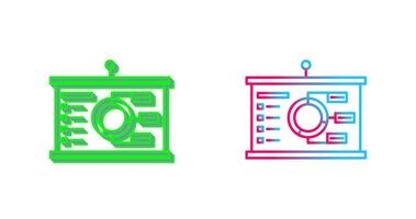 Presentation Icon Design vector