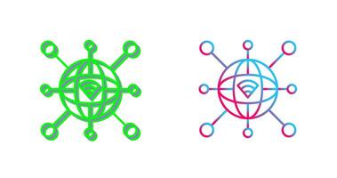Internet Icon Design vector