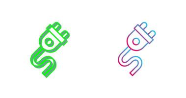 Plug Icon Design vector