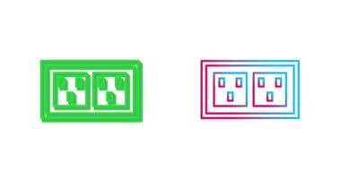 Socket Icon Design vector