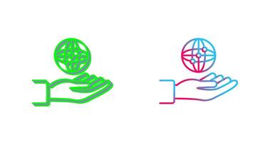 Network Management Icon Design vector
