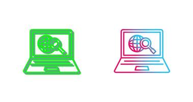 Explore Icon Design vector