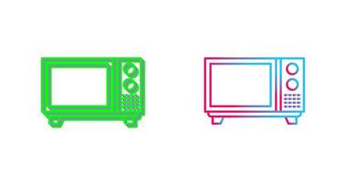 Microwave Icon Design vector