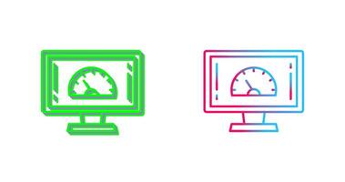 Speed Test Icon Design vector