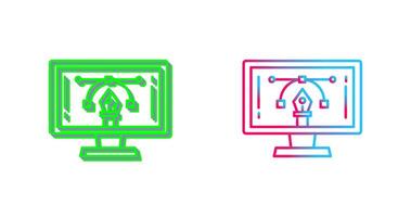 Elearning Icon Design vector