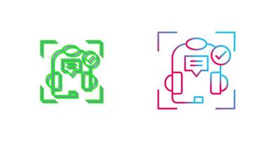 Technical Support Icon Design vector