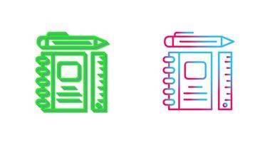 Learning Tools Icon Design vector