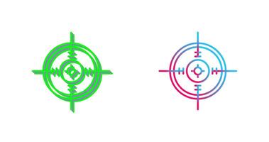 Aim Icon Design vector