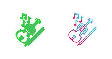 Violin Icon Design vector