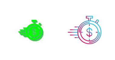 Timer Icon Design vector