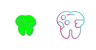 Caries Icon Design vector