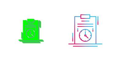 Time Management Icon Design vector