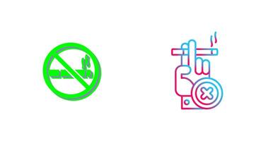 Quit Smoking Icon Design vector