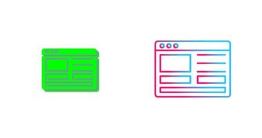 Web Design Icon Design vector