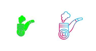No Cigar Icon Design vector