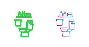 Toilet Icon Design vector