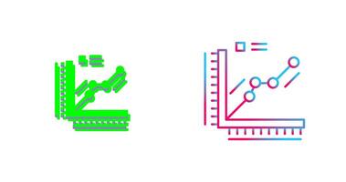 Graph Icon Design vector