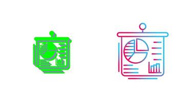 Presentation Icon Design vector