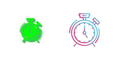 Alarm Clock Icon Design vector