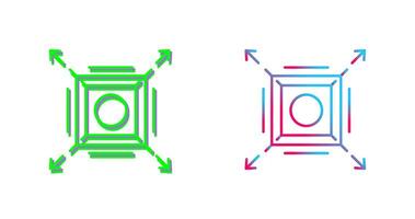 Maximize Icon Design vector