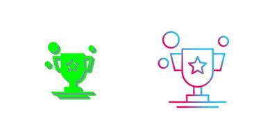 Trophy Icon Design vector