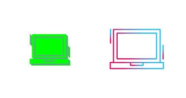 Laptop Icon Design vector