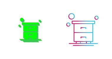 Table Icon Design vector