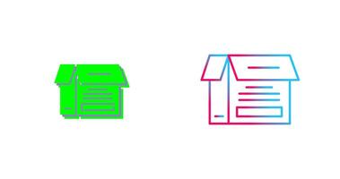 Box Icon Design vector