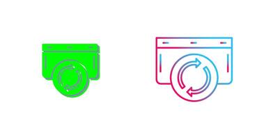 Refresh Icon Design vector