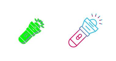 Flashlight Icon Design vector