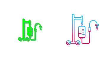 Intravenous Icon Design vector