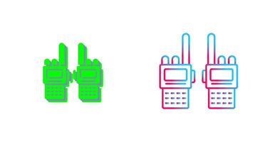 Walkie Talkie Icon Design vector